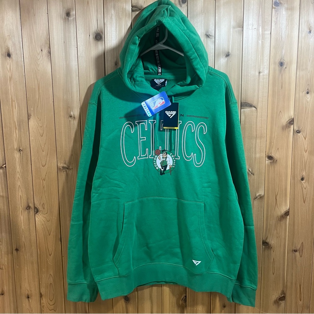 GAME 7 NBA Celtics Officially Licensed Men's Hoodie Fleece Sweatshirt mens Large